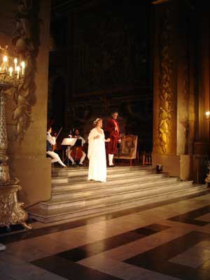 ensemble in Painted Hall
