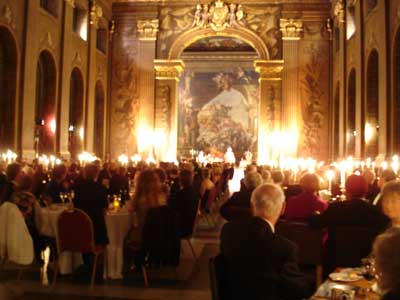 ensemble in Painted Hall